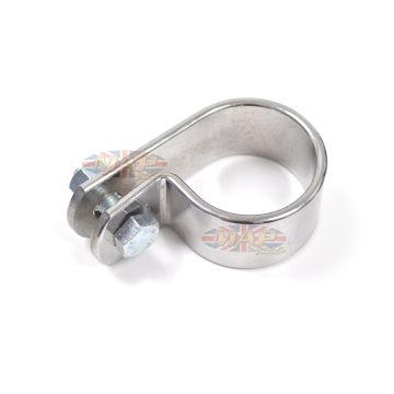 Universal Heavy Duty P-Body-Style 1-1/2" Head Pipe Muffler Clamp S0012H 