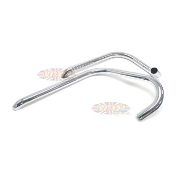 Baffled Turnout Exhaust Pipes for Triumph Tiger Bonneville 650 S0771 