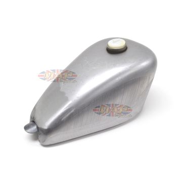 Custom Shallow Tunnel Gas Tank Bare Steel S7501 