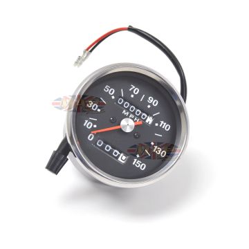Triumph Black Face White Number Smiths Replica Speedometer SSM5007/00/P 