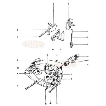 Gearbox Inner Cover 1968-TR6-T120-Gearbox Inner Cover 