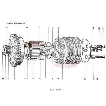 Clutch 1968-TR6-T120-Clutch 