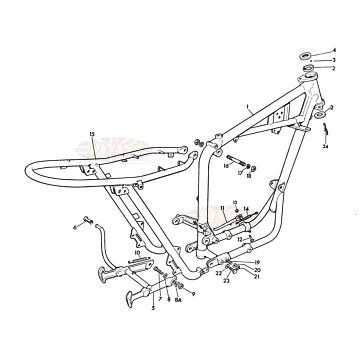 Frame 1968-TR6-T120-Frame 