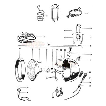 Ignition,Capacitor, Headlamp 1968-TR6-T120-Ignition,Capacitor, Headlamp 